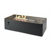 Outdoor GreatRoom Fire Pit Table The Outdoor GreatRoom Kinney Rectangular Gas Fire Pit Table KN-1224