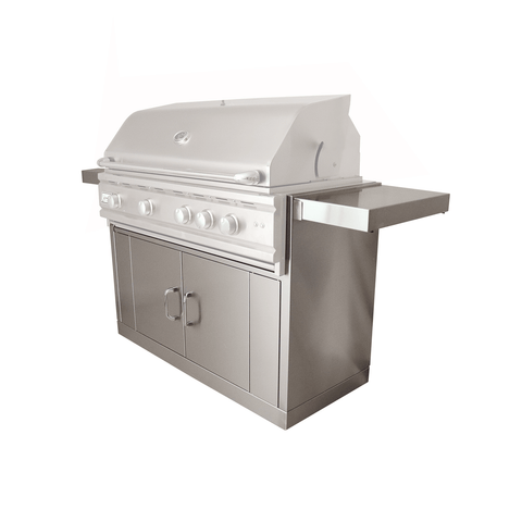 Image of Renaissance Cooking Systems Grills Accessories Renaissance Cooking Systems Stainless Cart for Cutlass Pro Grills RON