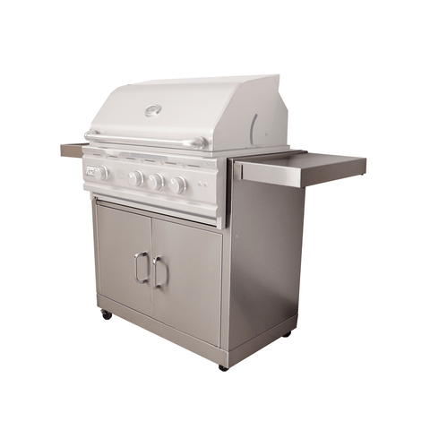 Image of Renaissance Cooking Systems Grills Accessories Renaissance Cooking Systems Stainless Cart for Cutlass Pro Grills RON