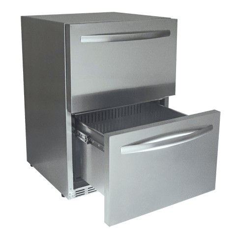 Image of Renaissance Cooking Systems Refrigerator Renaissance Cooking Systems Stainless Two Drawer Refrigerator-UL Rated REFR4