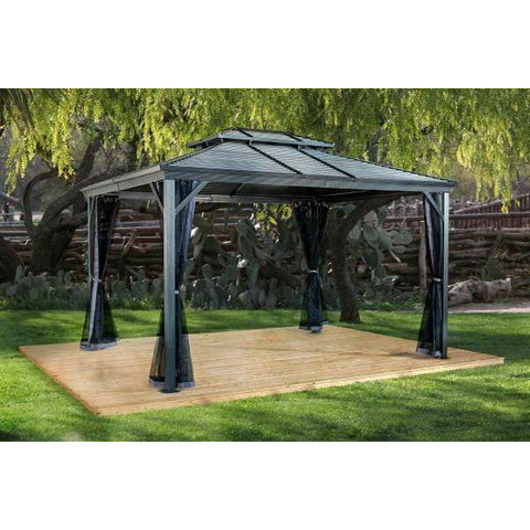 Image of Sojag Gazebo Sojag VENTURA II #93D GAZEBO ST ROOF 500-9165173 / 500-9165180 / 500-9165197