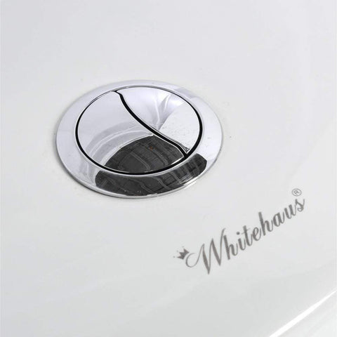 Image of Whitehaus Toilet Whitehaus Magic Dual Flush One Piece Elongated Toilet WHMFL3309-EB