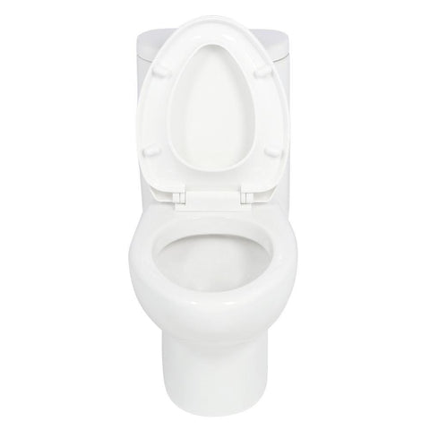 Image of Whitehaus Toilet Whitehaus Magic Dual Flush One Piece Elongated Toilet WHMFL3309-EB