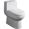 Whitehaus Toilet Whitehaus Magic Dual Siphonic Flush One Piece Toilet WHMFL3351-EB