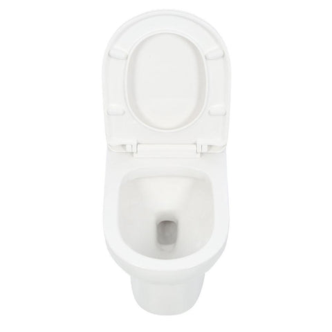 Image of Whitehaus Toilet Whitehaus Magic Dual Siphonic Flush One Piece Toilet WHMFL3351-EB